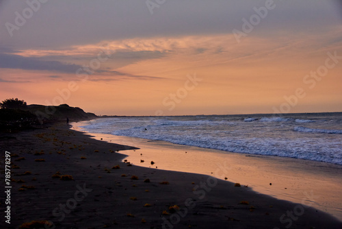 Hermoso Atardecer en Playas de Alvarado, Veracruz.