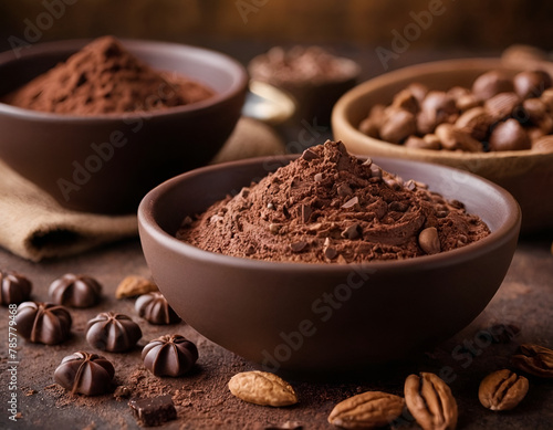 Delicious Chocolate and Nuts Assortment for Gourmet Snacking