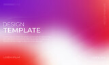 Abstract Vector Gradient Grainy Texture Design in Red White and Purple Colors