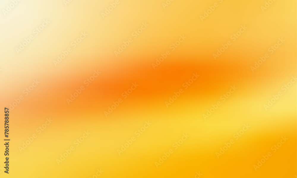 Yellow White and Orange Vector Gradient Grainy Texture Background