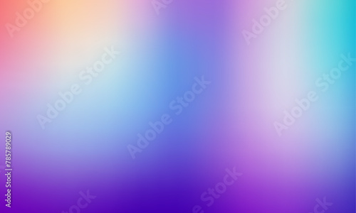Colorful Spectrum Serenity Vector Background with Grainy Texture