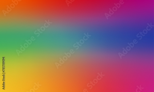 Colorful Chromatic Collage with Prismatic Vector Gradient Texture