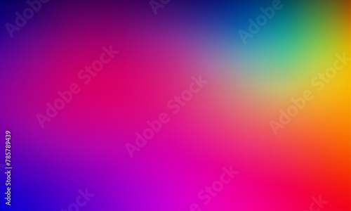 Colorful Vector Art with Vibrant Grainy Texture Spectrum