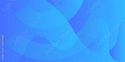 blue background with wavy abstract lines
