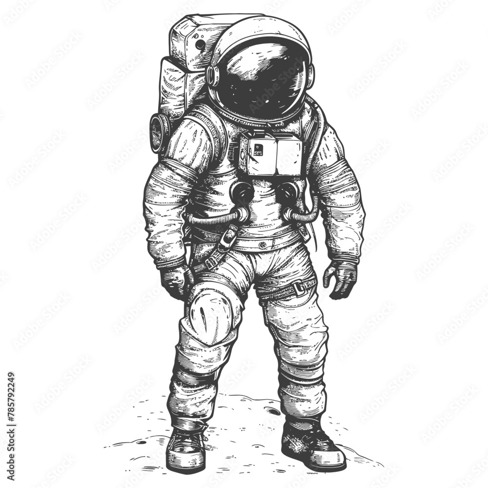 astronaut full body images using Old engraving style body black color only astronaut full body images using Old engraving style body black color only