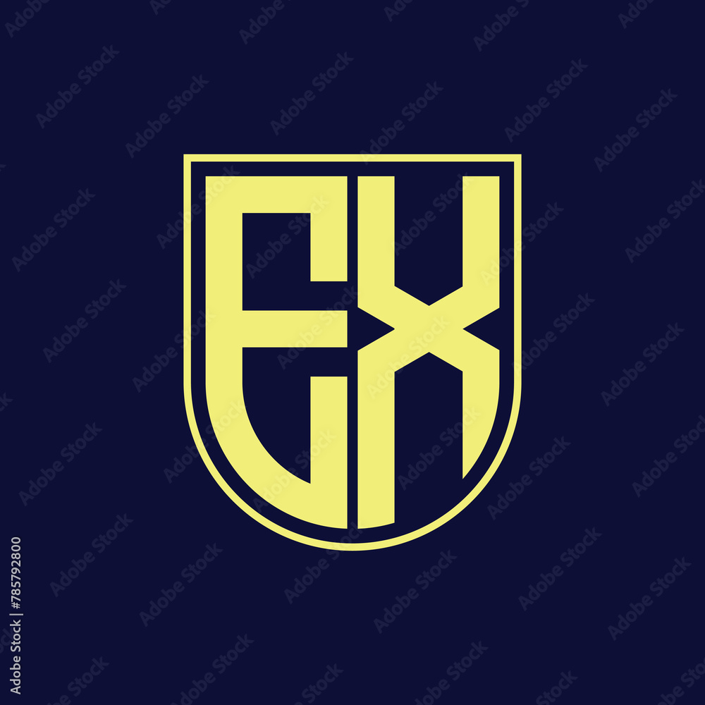 Obraz premium modern letter logo design