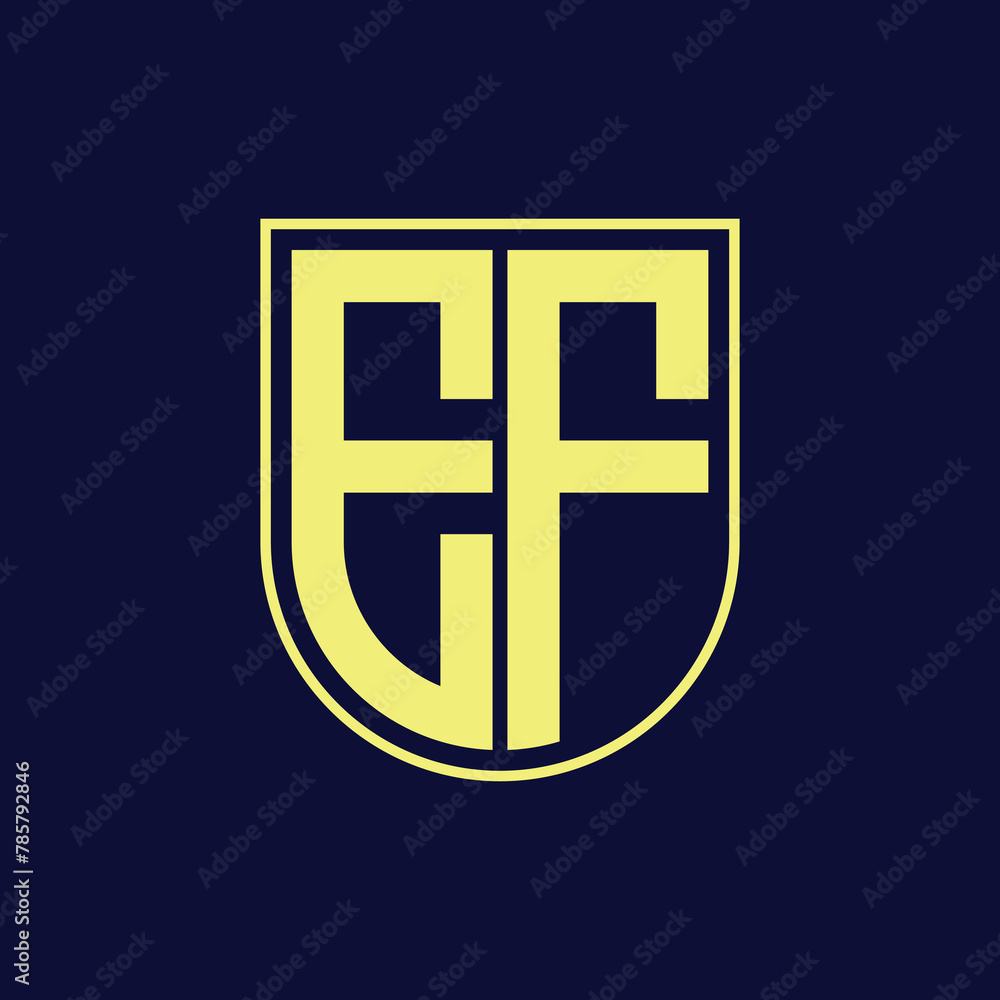 Obraz premium modern letter logo design