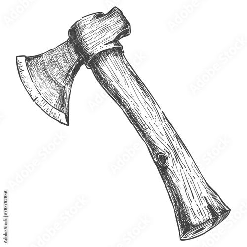 ax images using Old engraving style body black color only