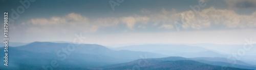 Ouachita Mountains Seen From the Talimena Drive, Oklahoma photo