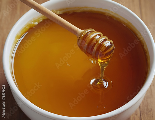Bowl of Honey - Sweet and Natural Food Photography
