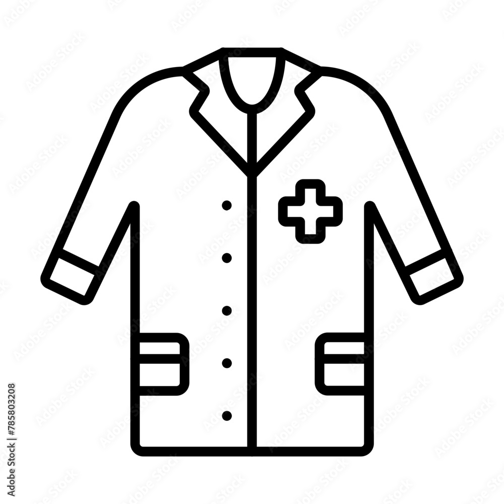 Doctor Coat Icon Doctor Coat Icon