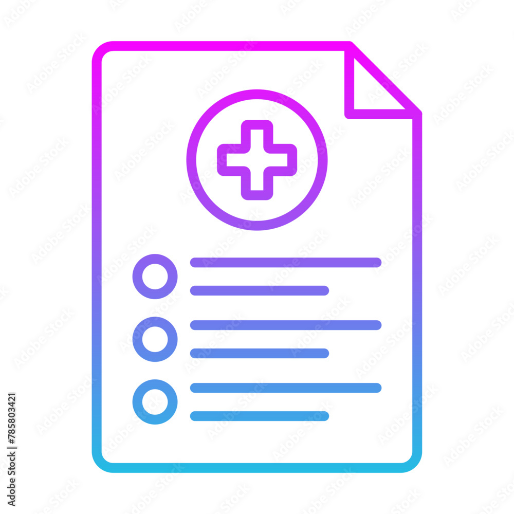 Medical Prescription Icon Medical Prescription Icon