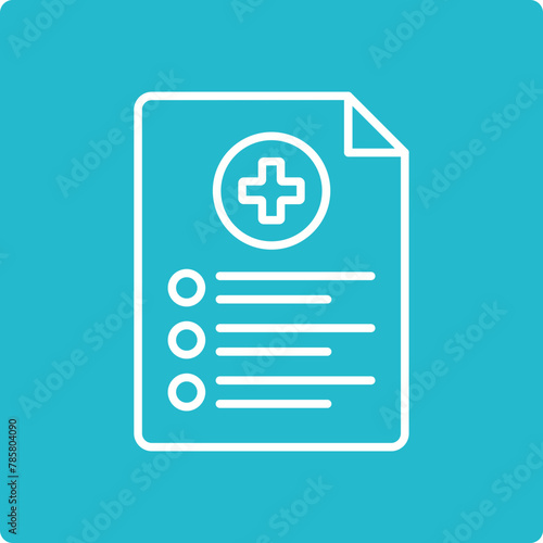 Medical Prescription Icon