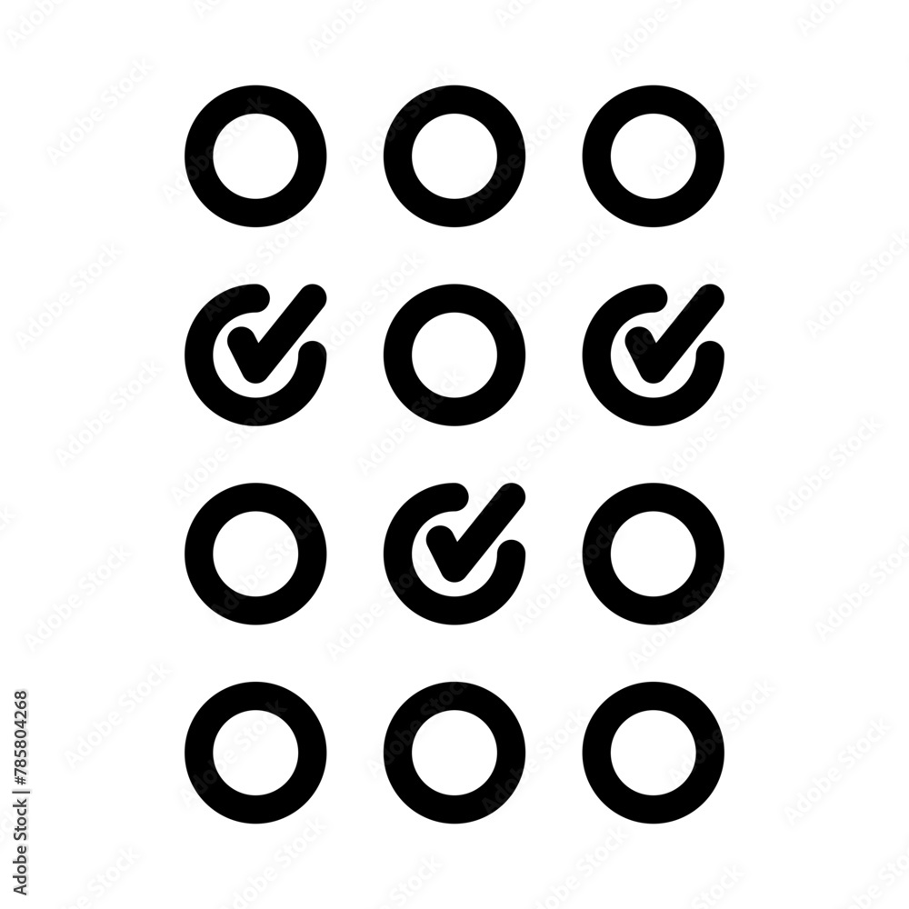 check box icon ,tick, diagram, circle, select check box icon ,tick, diagram, circle, select