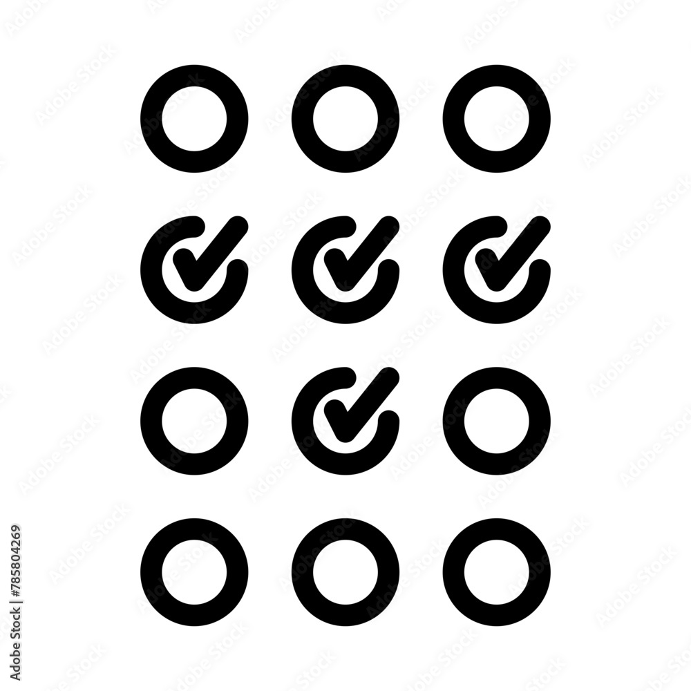 check box icon ,tick, diagram, circle, select check box icon ,tick, diagram, circle, select