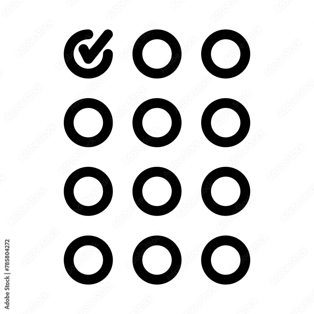 check box icon ,tick, diagram, circle, select check box icon ,tick, diagram, circle, select
