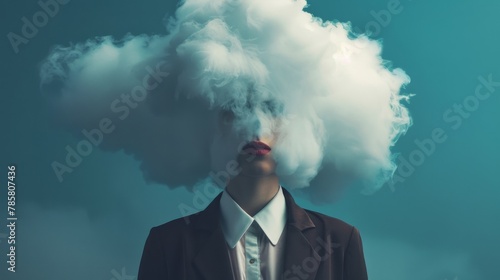 Head in the cloud © Dusica
