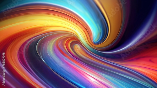 abstract background with multicolored spiral
