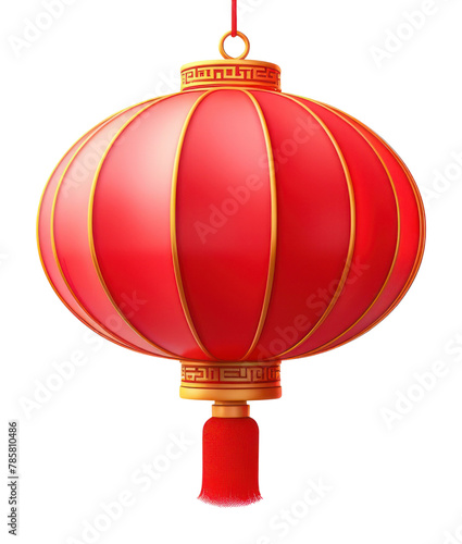 PNG Chinese Red Lantern lantern red white background