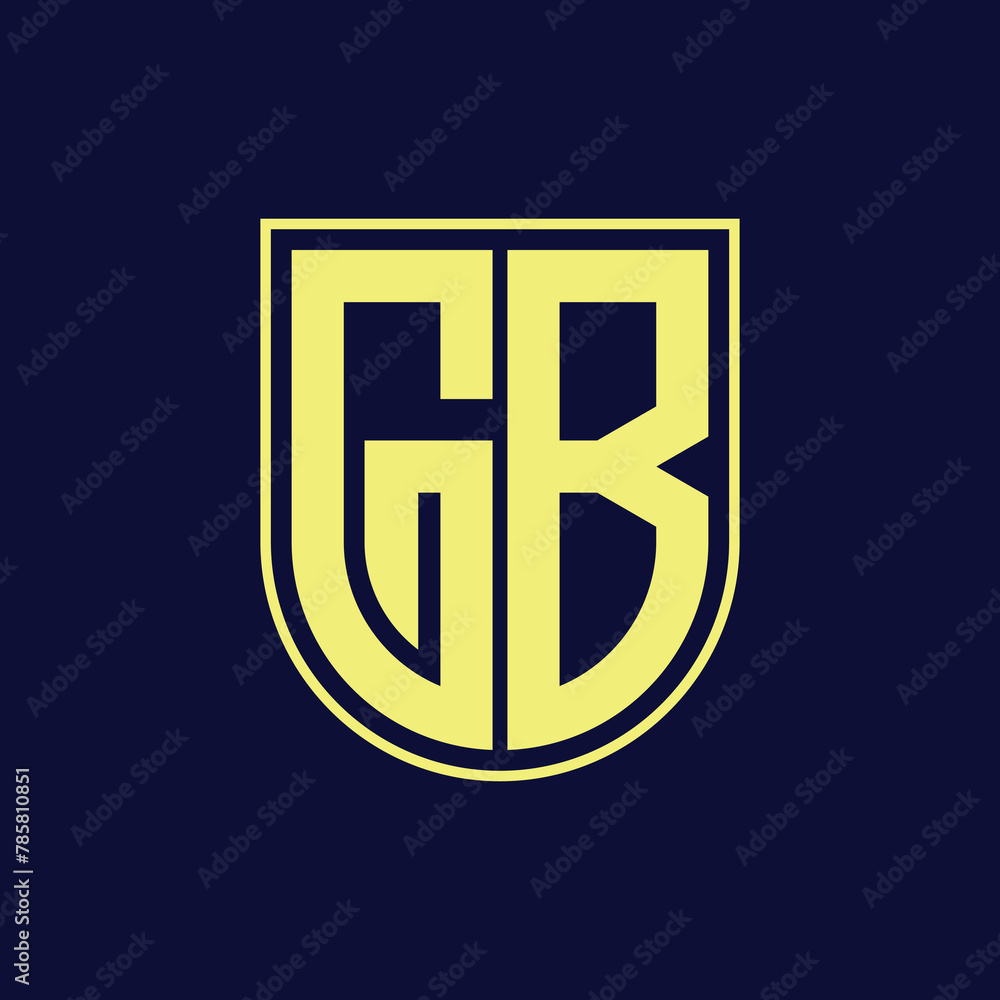 Obraz premium modern letter logo design