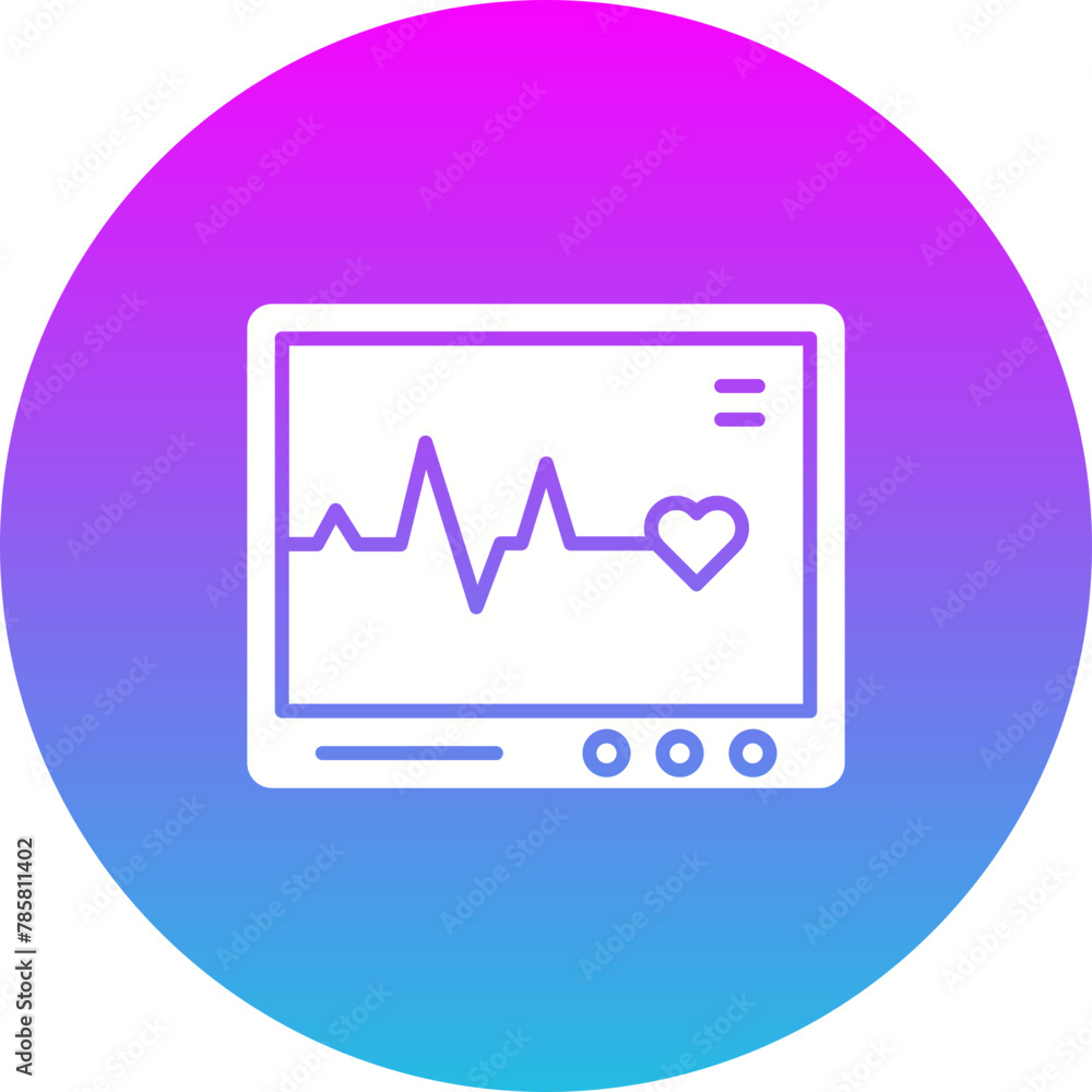 Heart Monitoring Icon