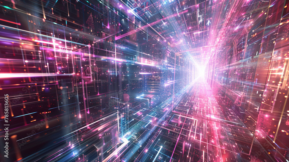 Virtual network of spatial images Virtual network of spatial images