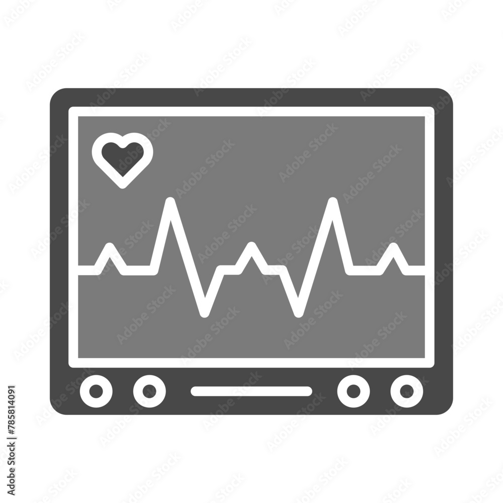Heart Rate Monitor Icon Heart Rate Monitor Icon
