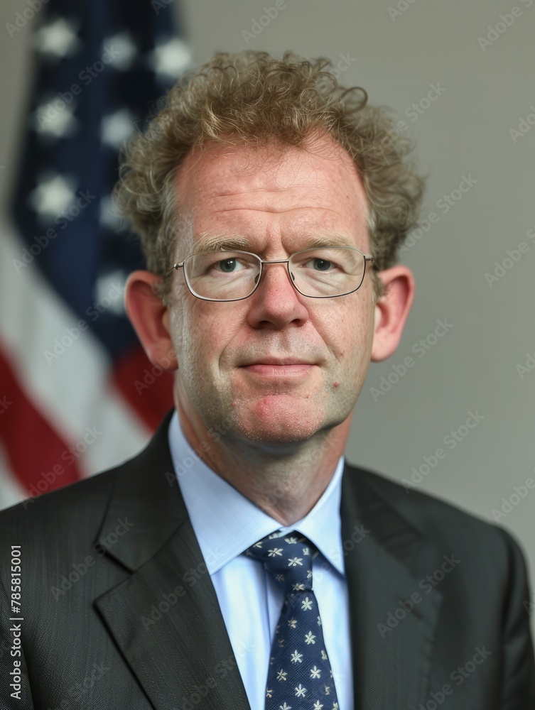 economic forum Head of the US delegation Giving an international lecture hyper realistic economic forum Head of the US delegation Giving an international lecture hyper realistic