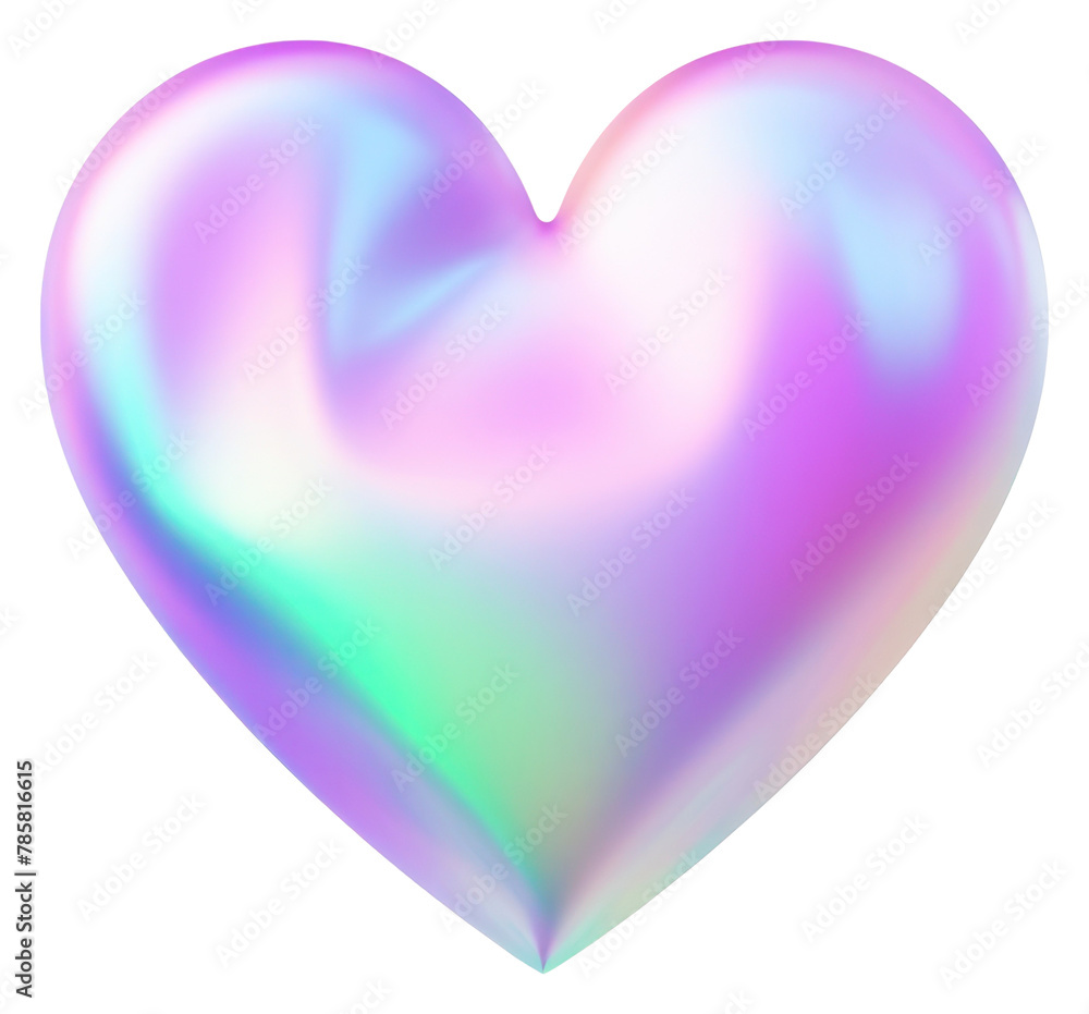 PNG  A holography lock in heart shape white background single object abstract