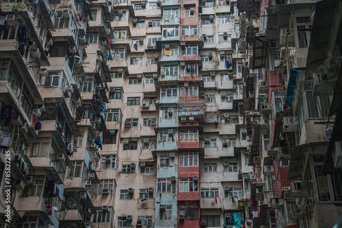 Yik Cheong monster building, In Hong Kong A Dense Urban High-Rise Buildings photo