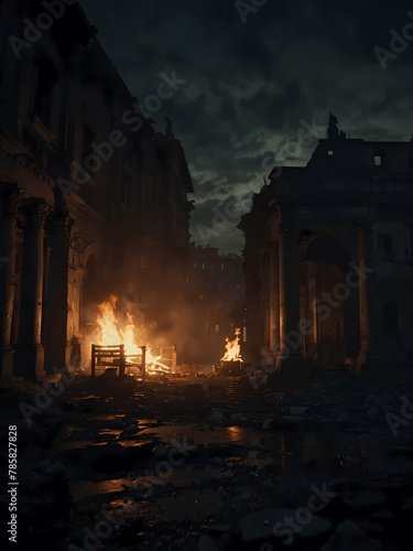 Burn, Rome, Burn © Oliver