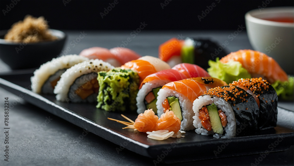 Image of authentic Japanese sushi 43 Image of authentic Japanese sushi 43