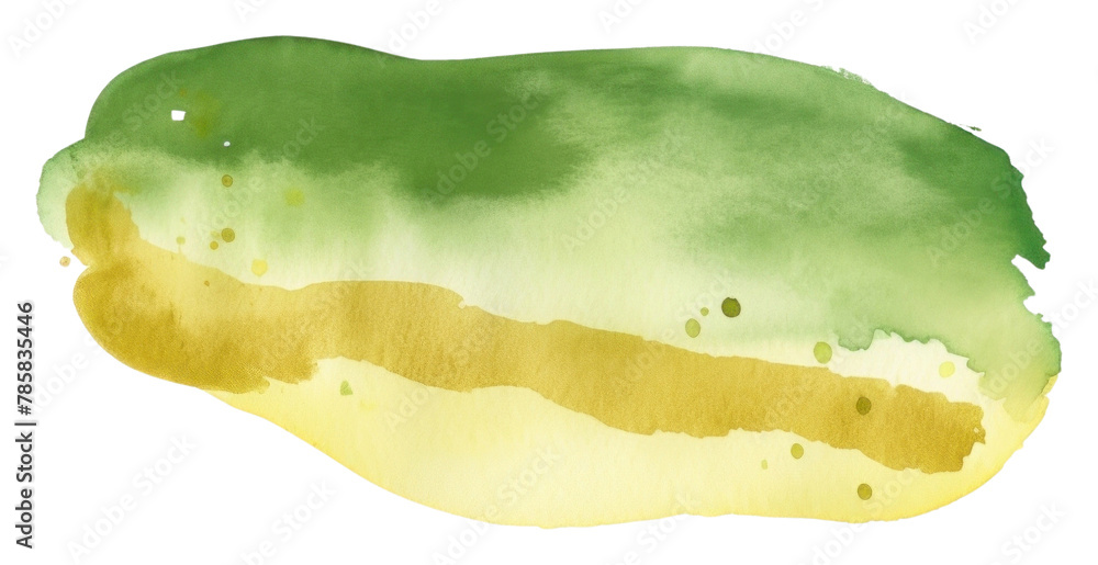 PNG Green and gold glitter stains white background freshness football PNG Green and gold glitter stains white background freshness football