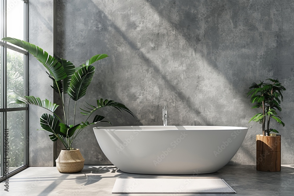 Bathroom Wall Mockup created with Generative AI Bathroom Wall Mockup created with Generative AI
