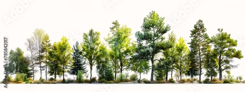 view row trees princess architectural sketch pines everywhere botanic garden using toon photo