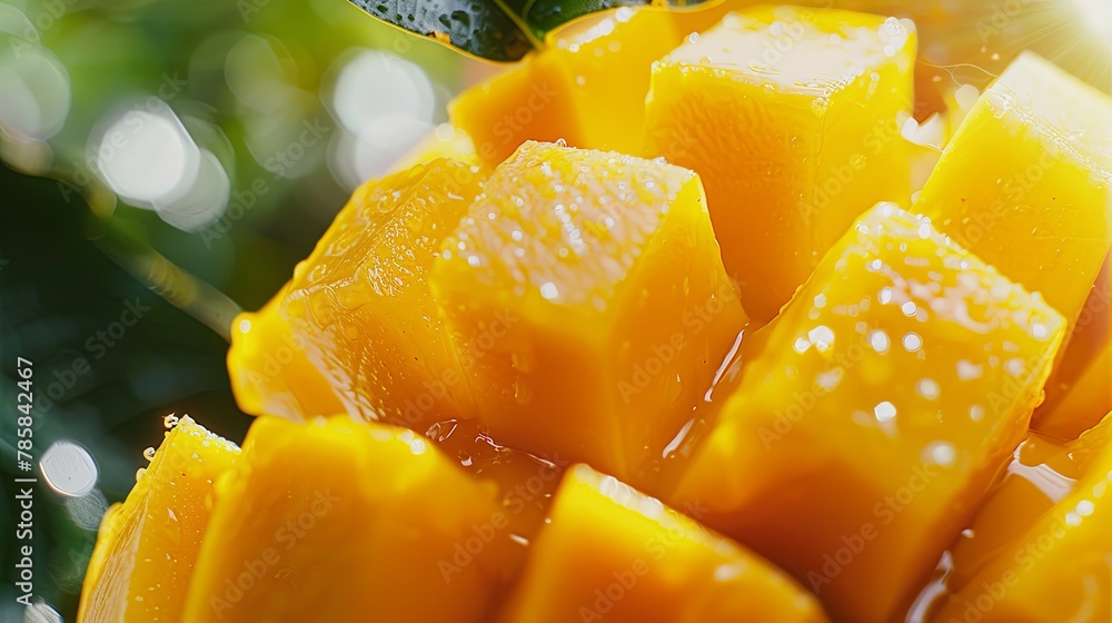 Irresistible Freshness Embracing the Exotic Allure of Ripe Mangoes in Every Variation AI Image Irresistible Freshness Embracing the Exotic Allure of Ripe Mangoes in Every Variation AI Image