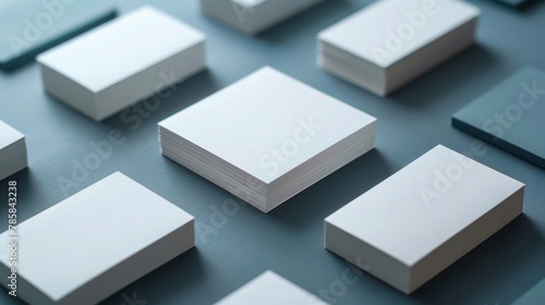 Minimalist Business Cards for Creative Professionals - Single Color with Embossed Text