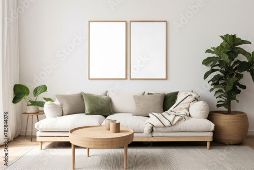 Picture frame png mockup  transparent wall decor