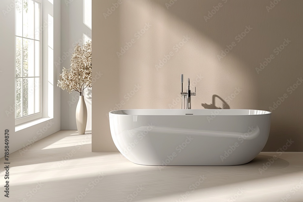 Bathroom Wall Mockup created with Generative AI Bathroom Wall Mockup created with Generative AI