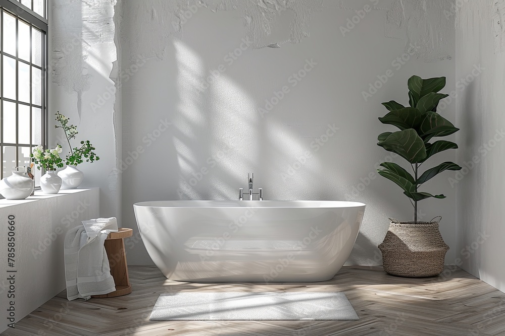 Bathroom Wall Mockup created with Generative AI Bathroom Wall Mockup created with Generative AI