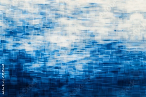 Wallpaper Mural abstract blue blurry tree sea rippling deep young thick layers rhythms background surface hives Torontodigital.ca