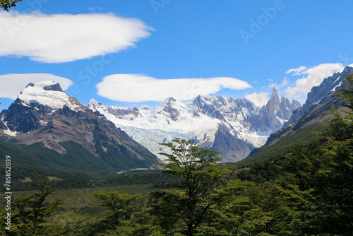 landscape with clouds