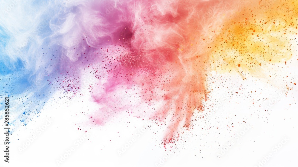 abstract multicolored powder splatted background,Freeze motion of color powder exploding/throwing color powder abstract multicolored powder splatted background,Freeze motion of color powder exploding/throwing color powder