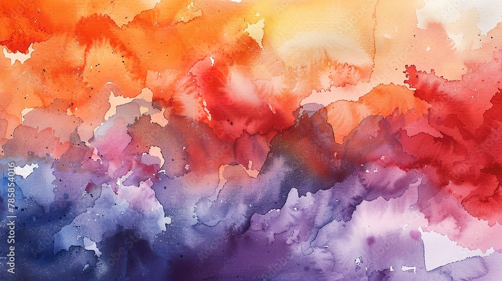 Soft watercolor wash in alma mater colors, abstract, symbolizing unity and memories. 
