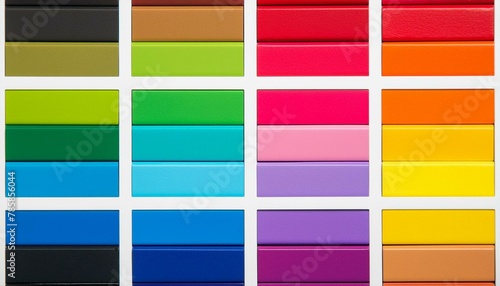 Future color trends. Popular color palettes. Harmony and future color guide. Swatches. color scheme