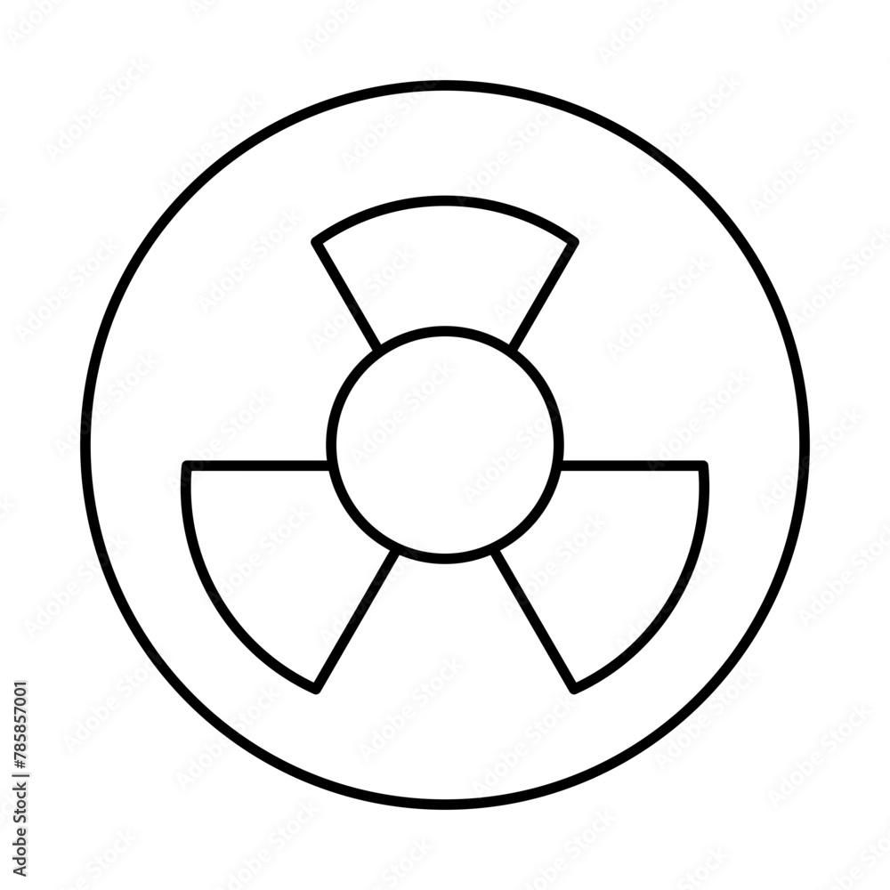 radiation hand drawn illustration radiation hand drawn illustration