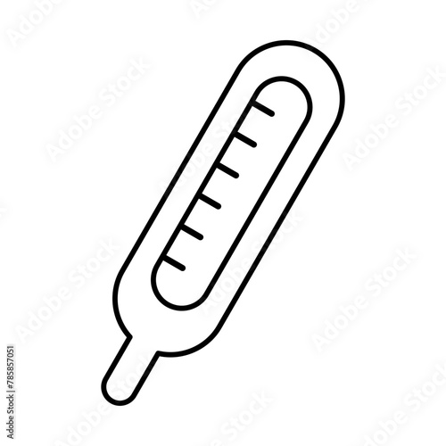 thermometer hand drawn illustration