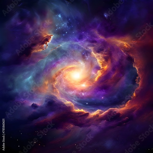 life of space background