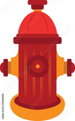 red fire hydrant cartoon
