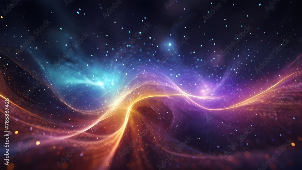 Fototapeta premium visualization of space